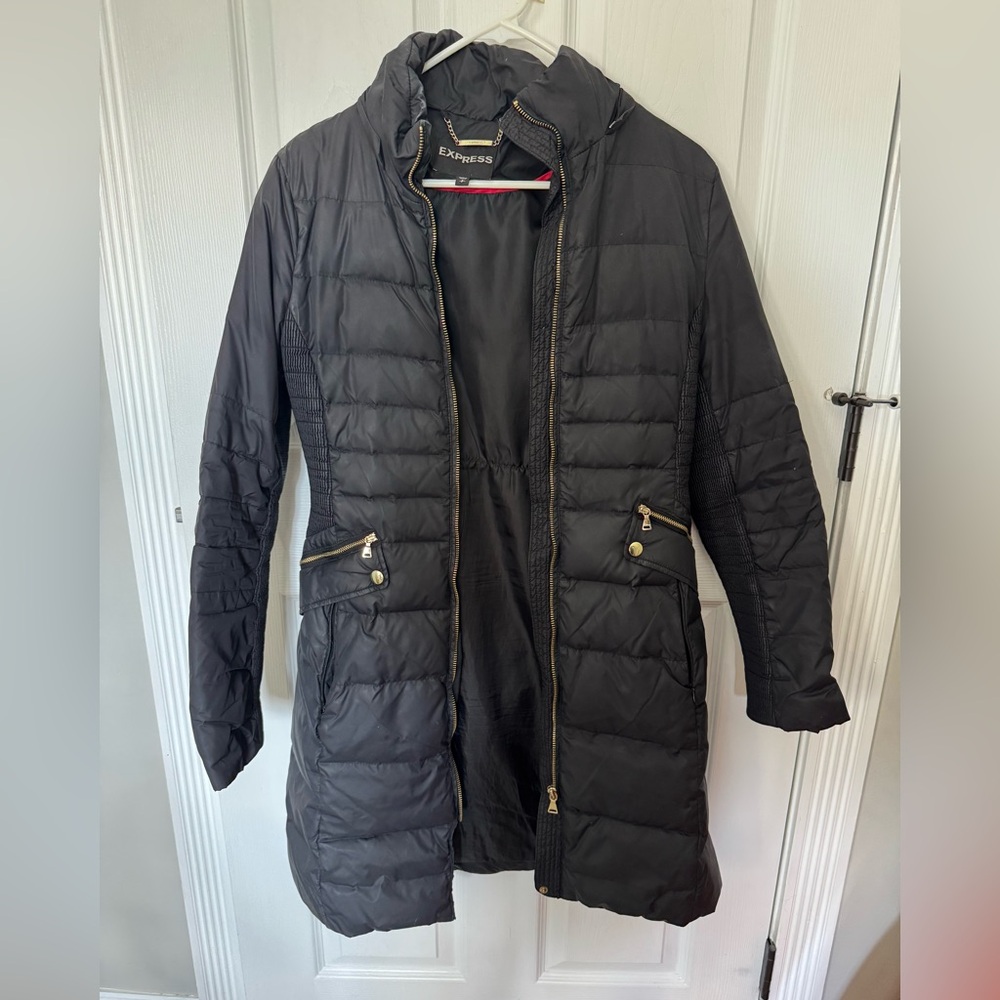 Express Winter Coat, black, size small